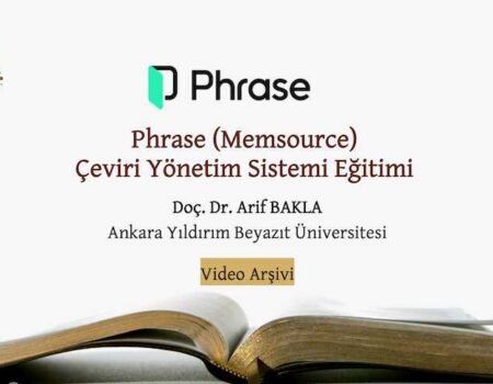 Phrase (Memsource) Çeviri Yönetim Sistemi Eğitimi