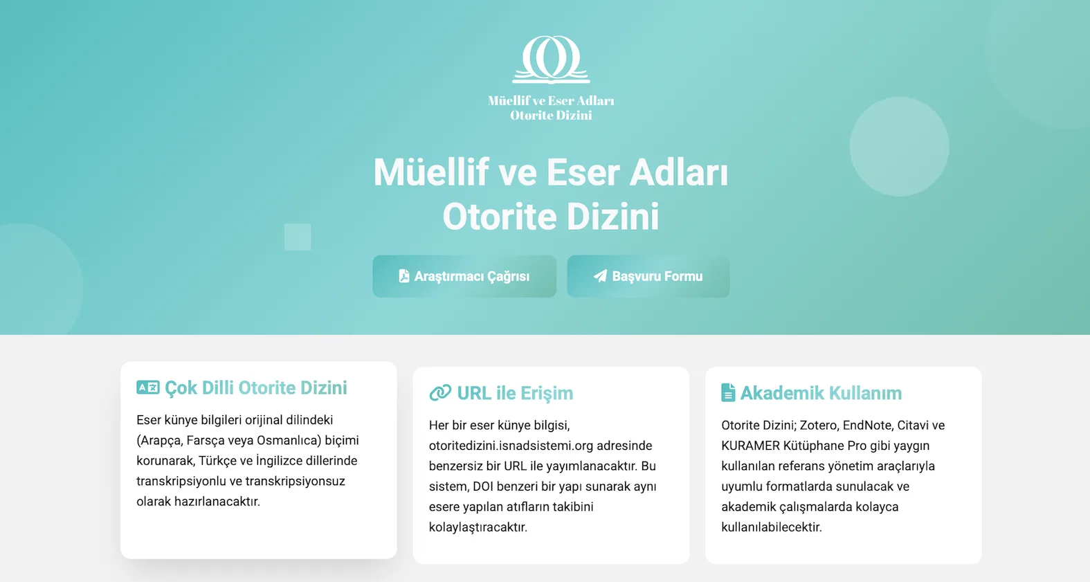 Müellif ve Eser Adları Otorite Dizini